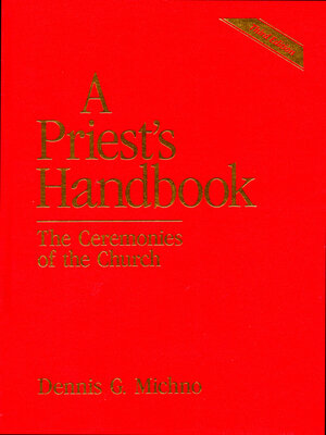 cover image of A Priest's Handbook